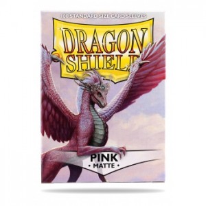 Dragon Shield Matte Pink Standand (100 Sleeves)