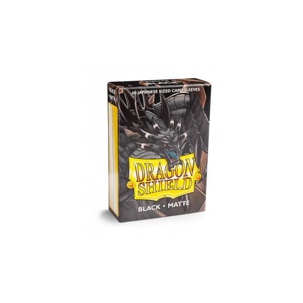 Dragon Shield Matte Black Small (60 Sleeves)