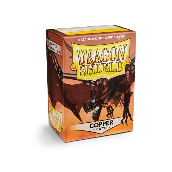 Dragon Shield Matte Copper Standard (100 Sleeves)