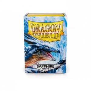 Dragon Shield Matte Sapphire Standard (100 Sleeves)