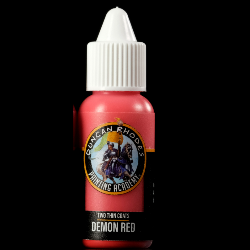 Duncan Rhodes Two Thin Coats Demon Red