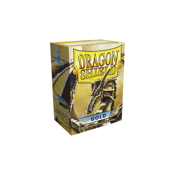 Dragon Shield Matte Gold Strandard (100 Sleeves)