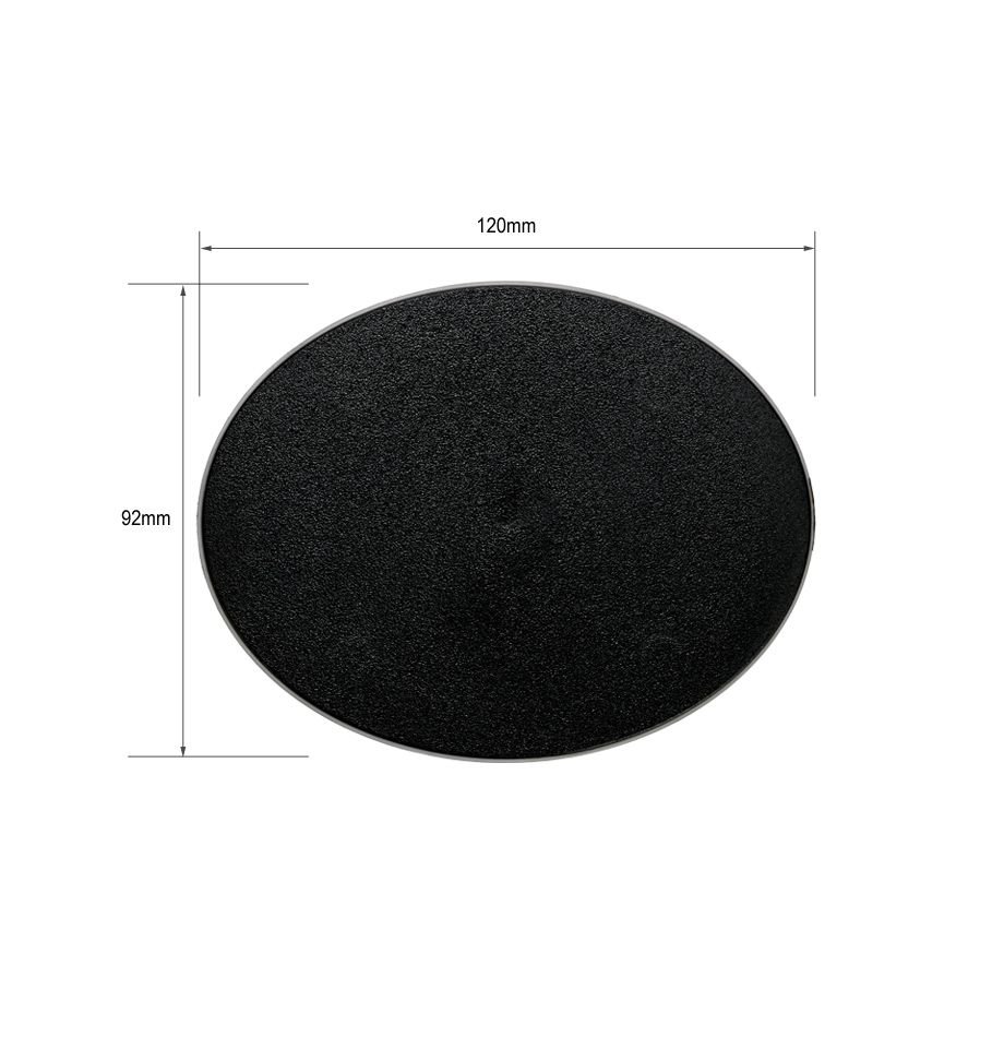 Citadel Single 120mm x 92mm Oval Base
