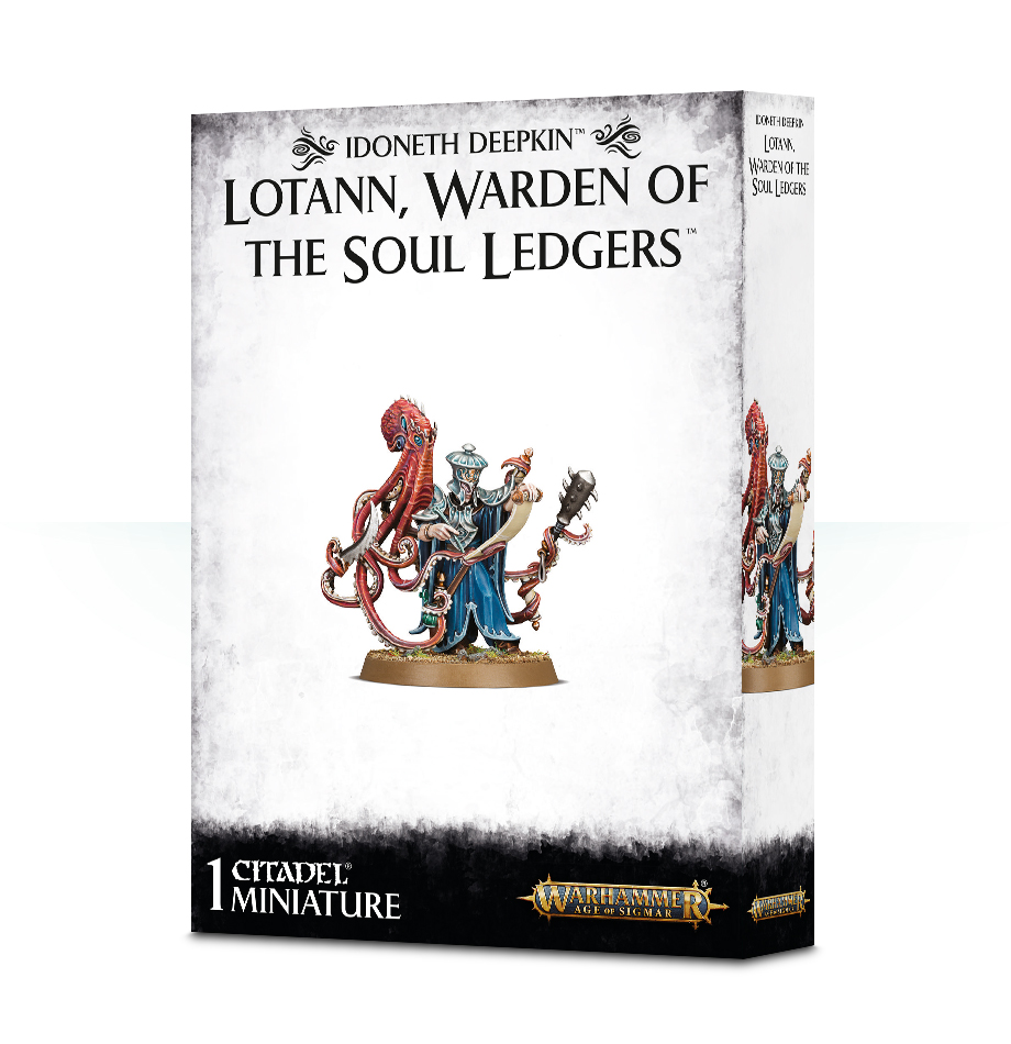 Idoneth Deepkin Lotann, Warden of the Soul Ledgers dont use