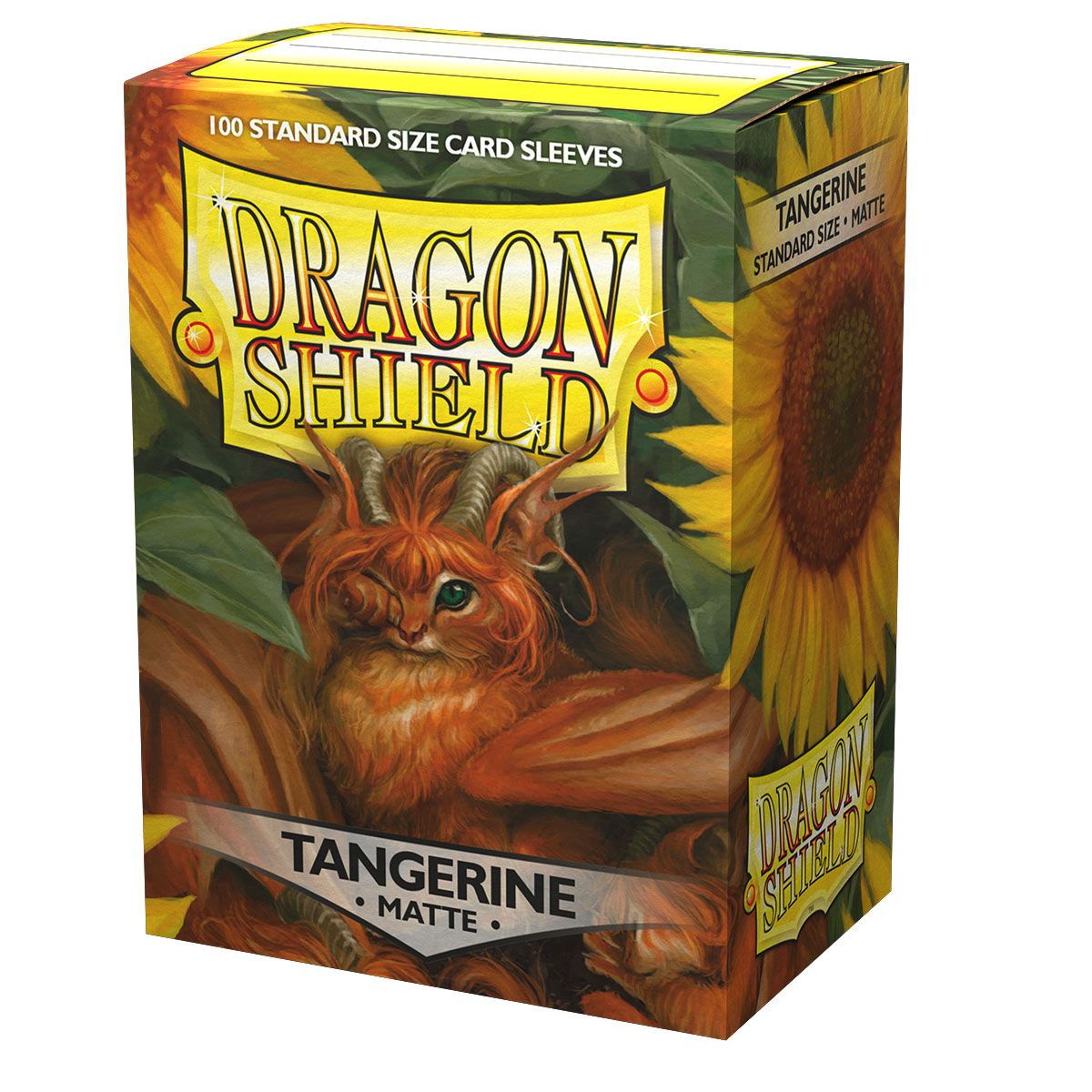 Dragon Shield Matte Tangerine Standard (100 Sleeves)