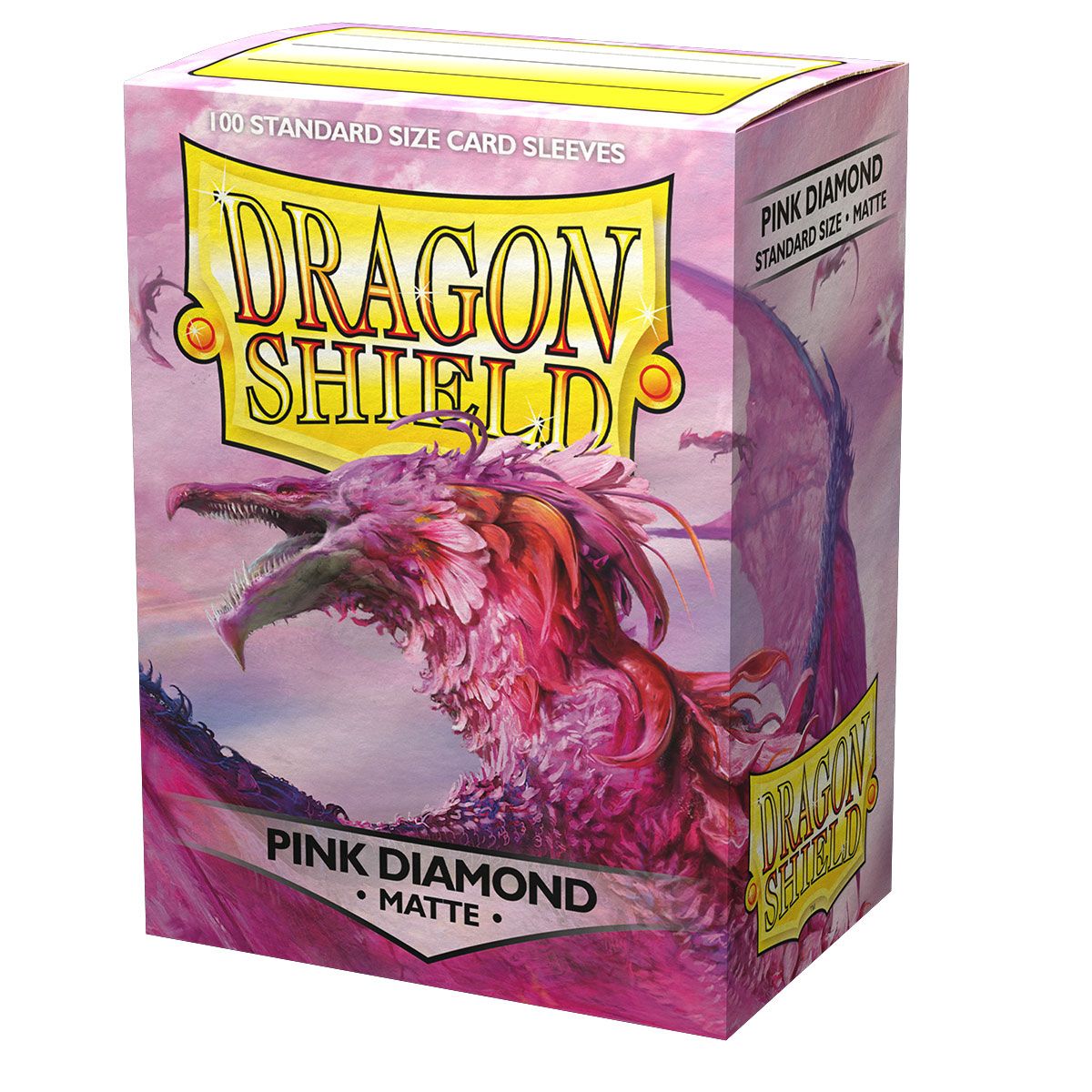 Dragon Shield Matte Pink Diamond Standard (100 Sleeves)