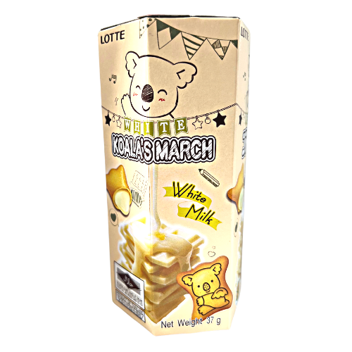 Lotte Koala's March White Milk Filled Biscuits 37g