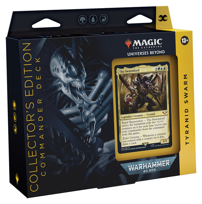zMTG Warhammer 40,000 40k Commander Deck Tyranid Swarm Collectors Edition