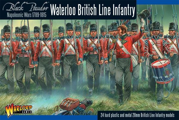 Black Powder Warterloo Napoleonic British Line Infantry