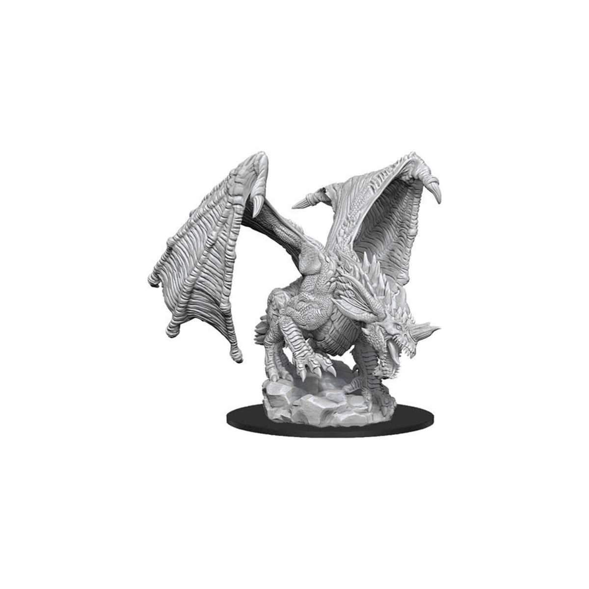 zD&D Nolzurs Marvelous Unpainted Miniatures Young Blue Dragon