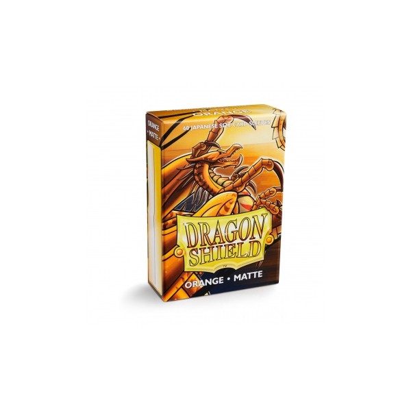 Dragon Shield Matte Orange Small (60 Sleeves)
