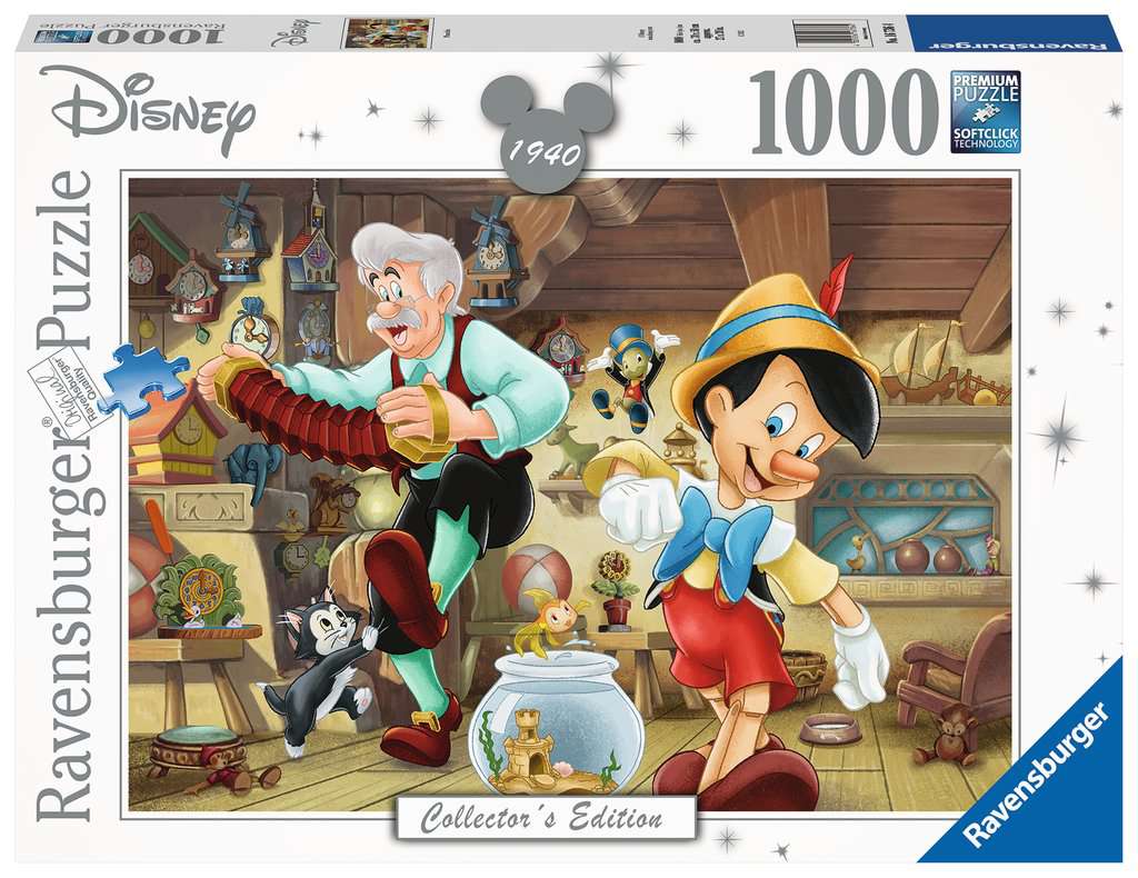 Ravensburger Disney Collector's Edition Jigsaw Puzzle Pinocchio 1000 pieces