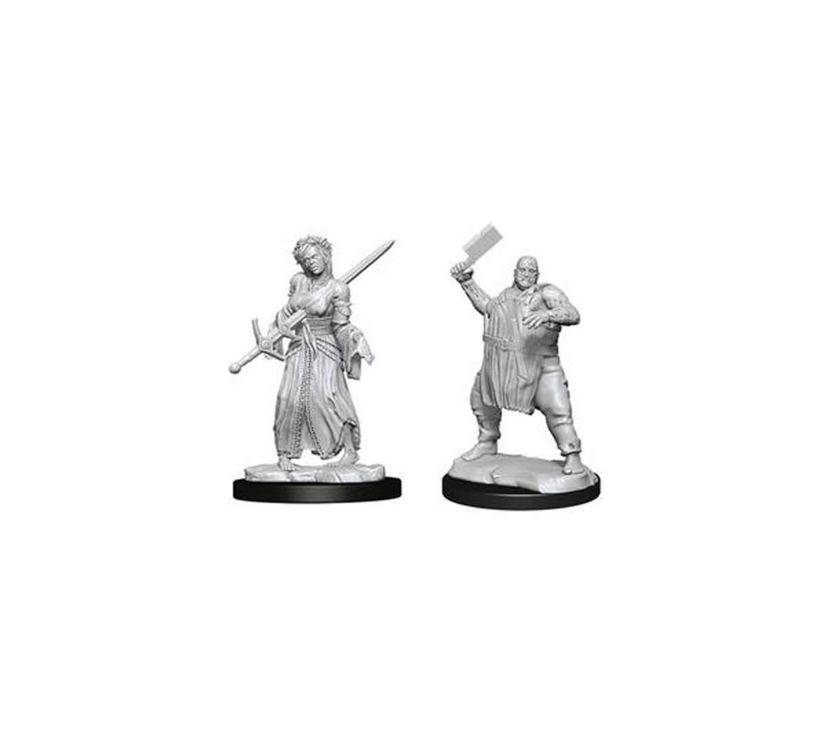 Magic the Gathering Unpainted Miniatures Ghouls