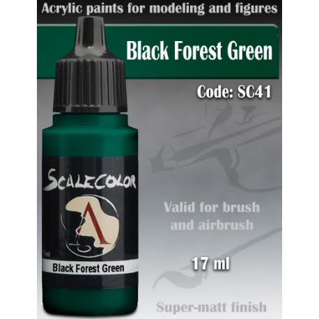 Scalecolor Black Forest Green