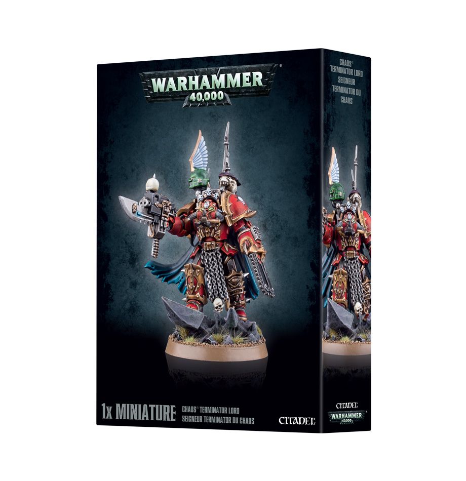 Chaos Space Marines Chaos Lord In Terminator Armour