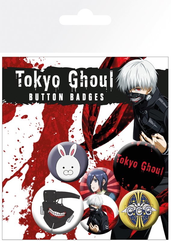 Toyo Ghoul Badge Pack Mix