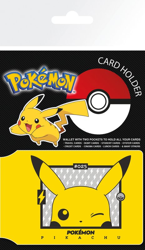 Pokemon Card Holder Pikachu 25
