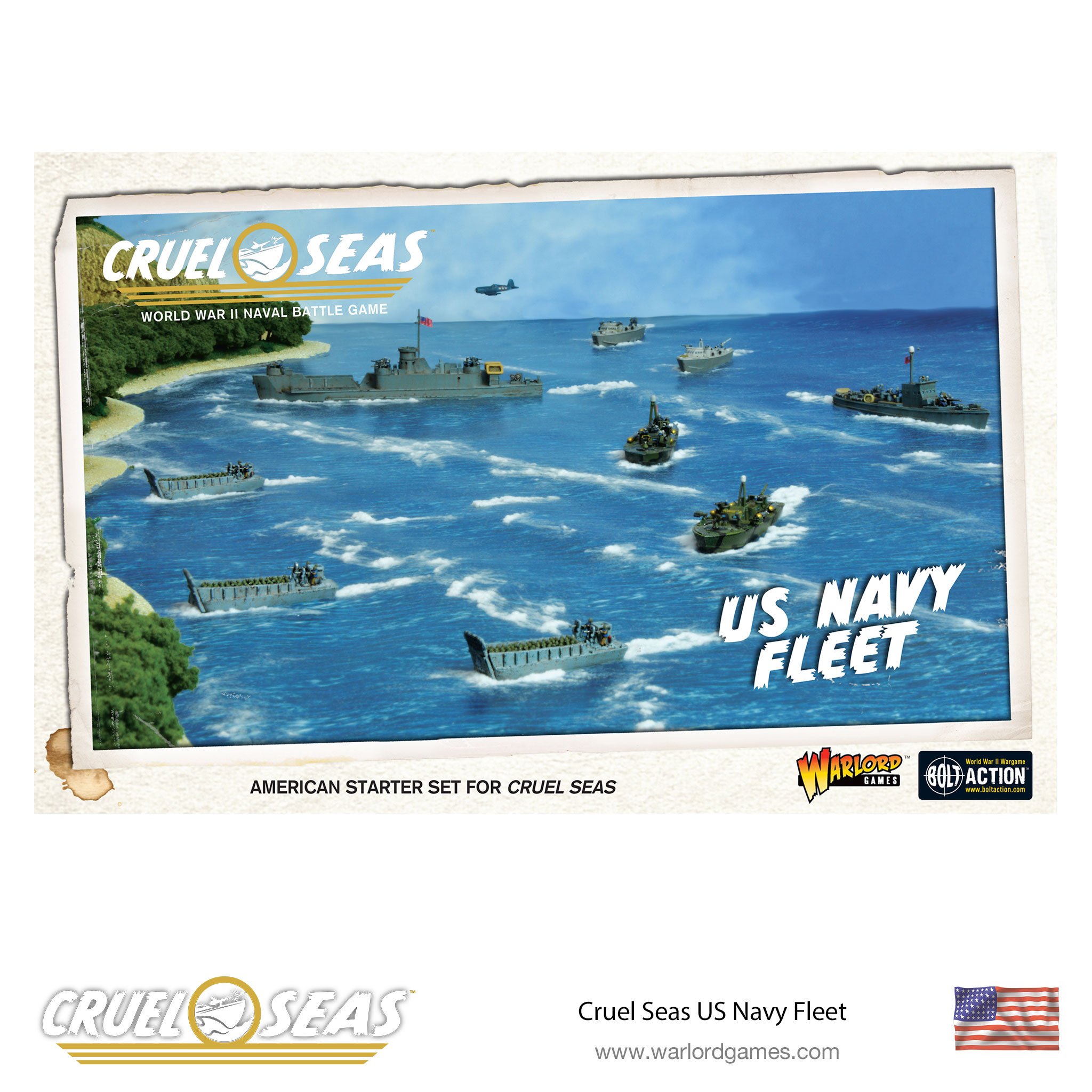 Bolt Action Cruel Seas US Navy Fleet