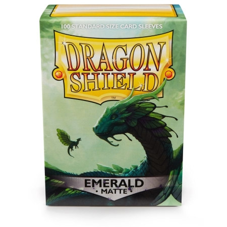 Dragon Shield Matte Emerald Standard (100 Sleeves)