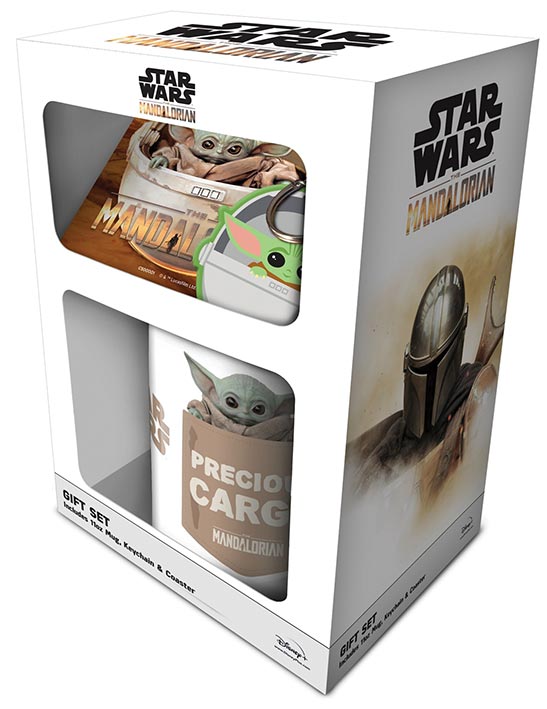 Star Wars The Mandalorian The Child Mug, Coaster and Keychain Set