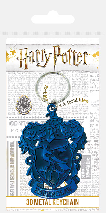Harry Potter Ravenclaw Crest Metal Keychain