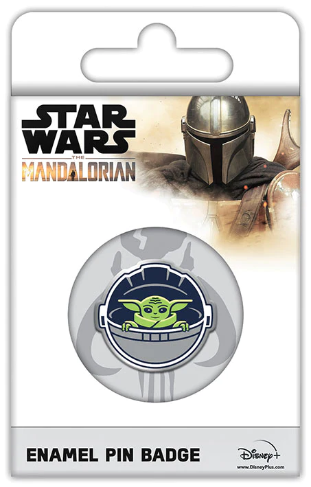 Star Wars The Mandalorian Asset Pod Enamel Pin Badge