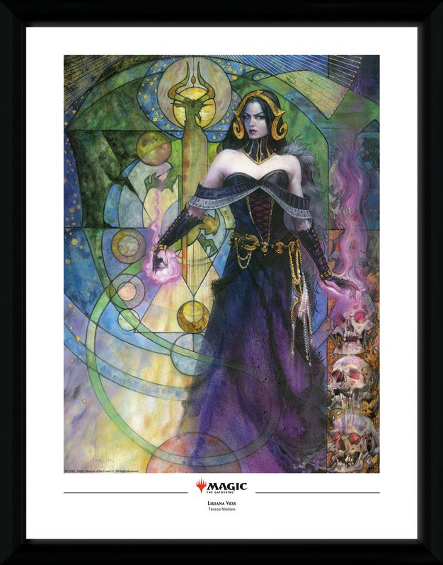 Magic The Gathering Liliana Untouched By Death Collector Print