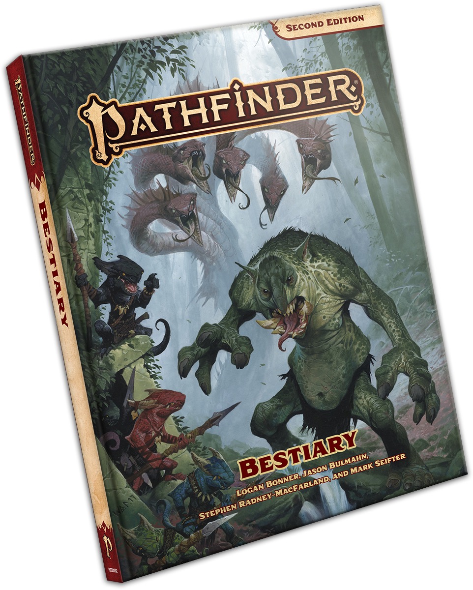 Pathfinder Bestiary 2nd Edition (hardcover)