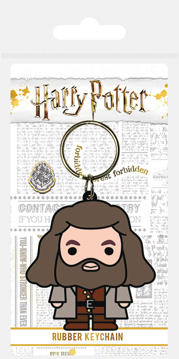 Harry Potter Hagrid Chibi Rubber Keychain