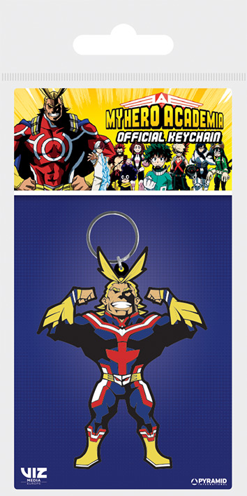 My Hero Academia All Might Rubber Keychain