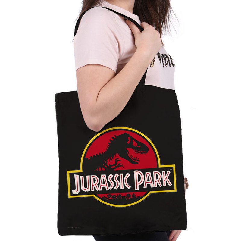 Jurassic Park Tote Bag Logo