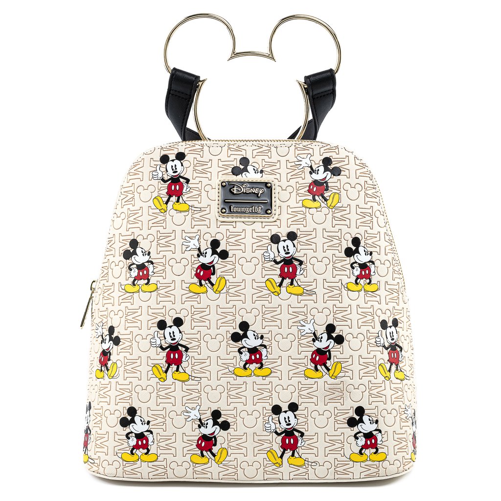 Loungefly Mickey Mouse Hardware AOP Backpack SALE