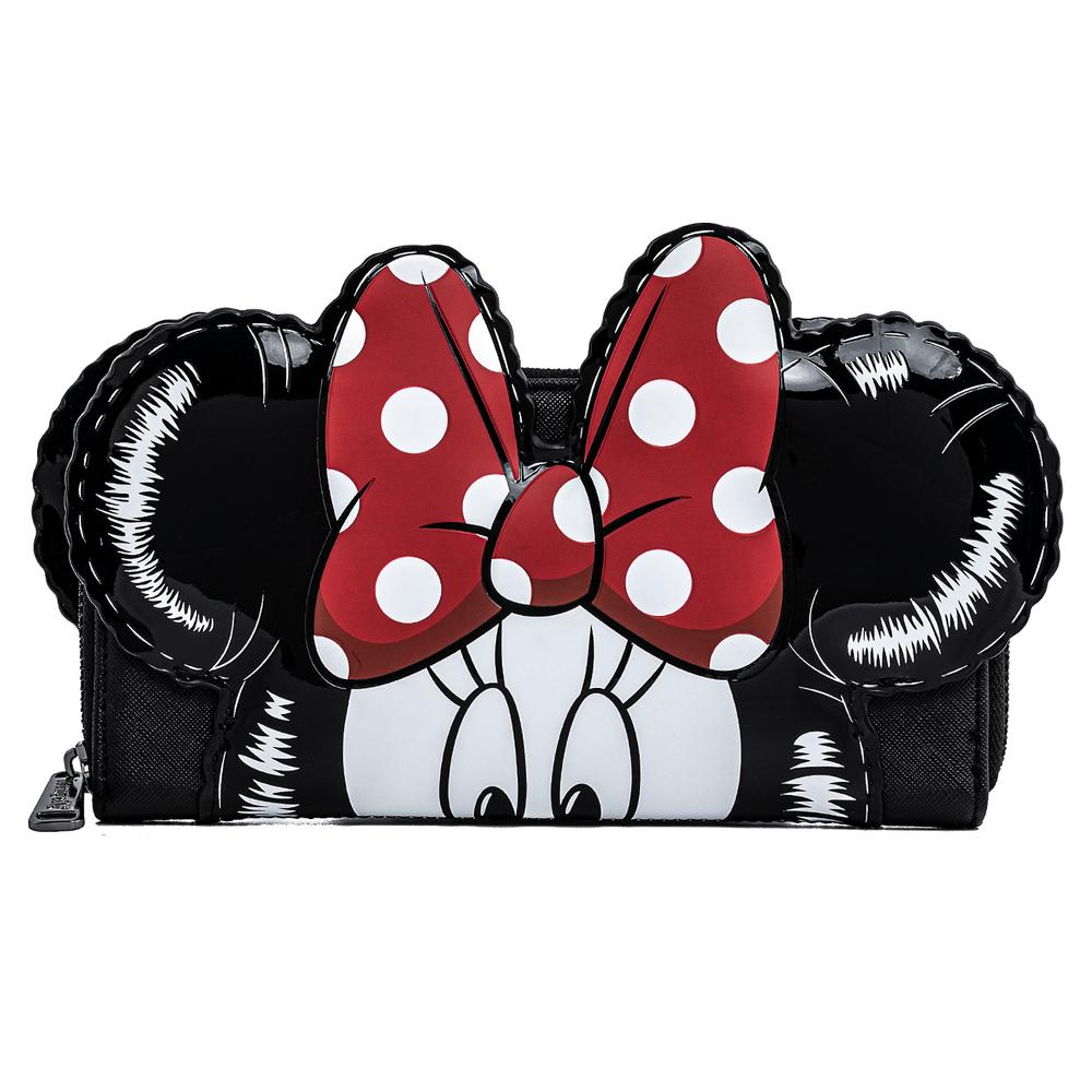 Loungefly Mickey Minnie Mouse Balloon Cosplay Zip Around Wallet