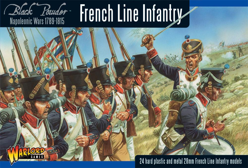 Black Powder Napoleonic War French Line Infantry