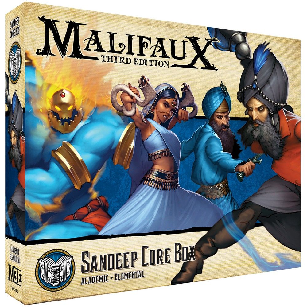 Malifaux 3rd Edition Sandeep Core Box