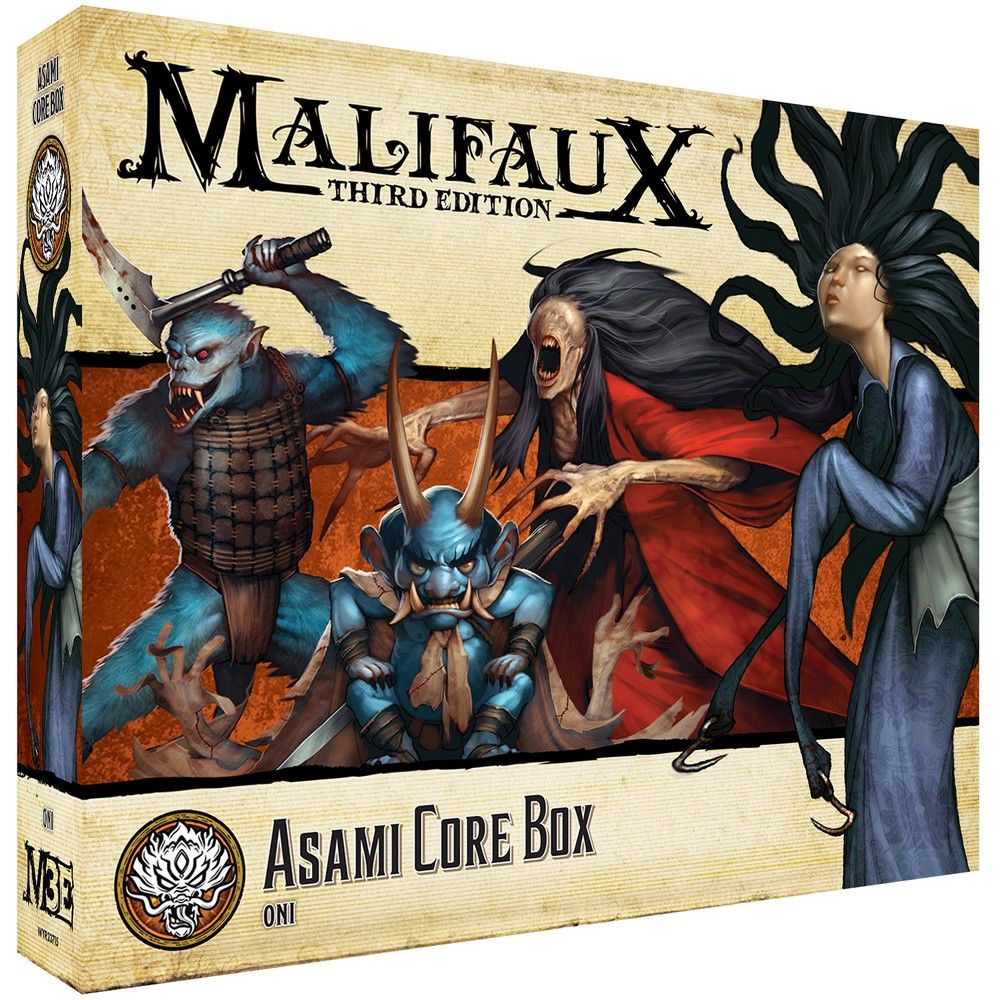 1Malifaux 3rd Edition Asami Core Box