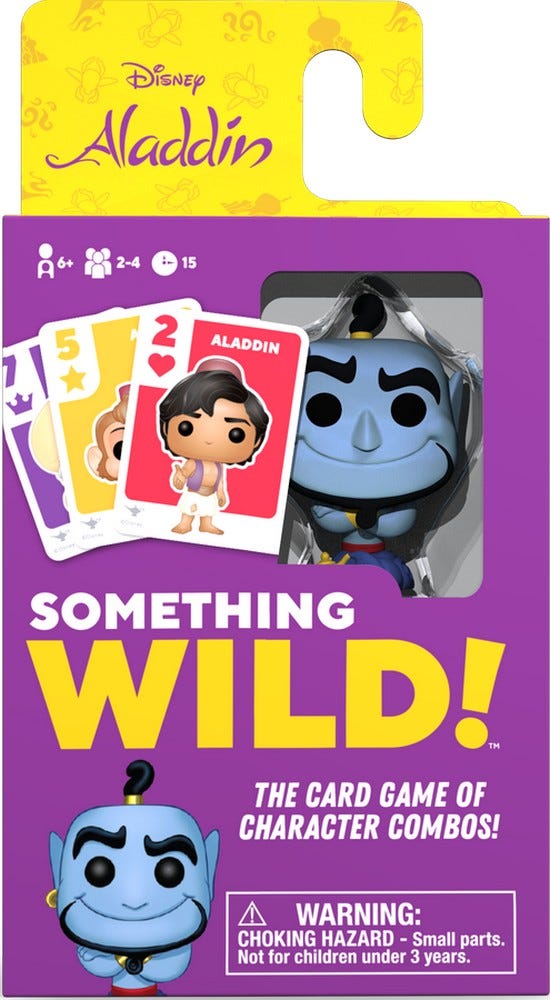 Funko Something Wild! Card Game Aladdin
