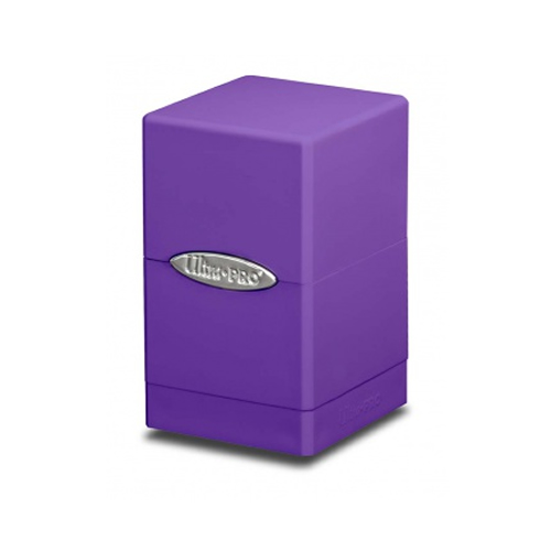 Ultra Pro Satin Tower Deck Box Hi-Gloss Amethyst