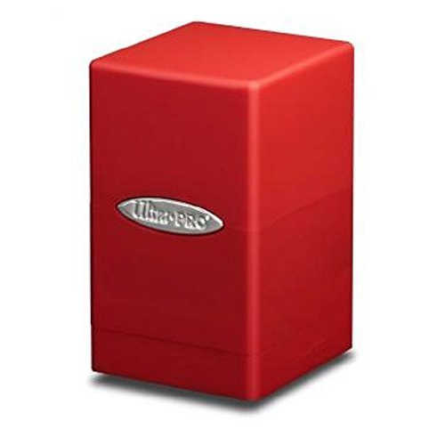 Ultra Pro Satin Tower Deck Box Red