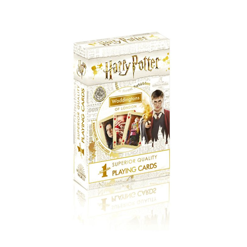 Waddingtons Playing Cards Pack Harry Potter White