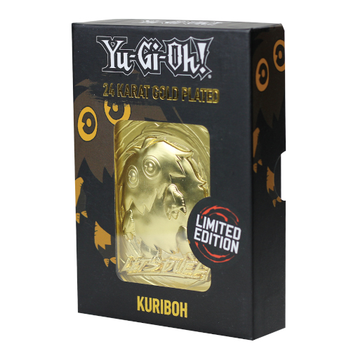 Yu-Gi-Oh! Limited Edition 24K Gold Plated Kuriboh Metal Ingot [Last 2 Left] SALE