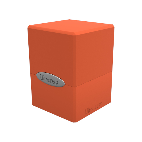 Ultra Pro Satin Cube Deck Box Pumpkin Orange