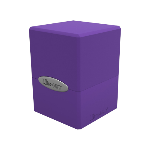 Ultra Pro Satin Cube Deck Box Royal Purple