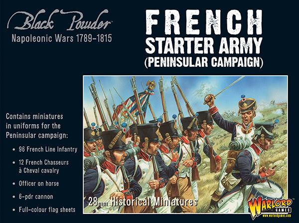 Black Powder Napoleonic French Starter Set Peninsular Campaign