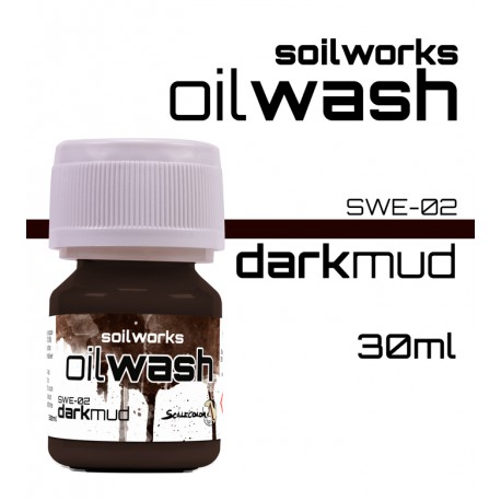 Scalecolor Soilworks Oil Wash Dark Mud