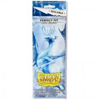 Dragon Shield Standard Perfect Fit Sealable Clear Sleeves (100)