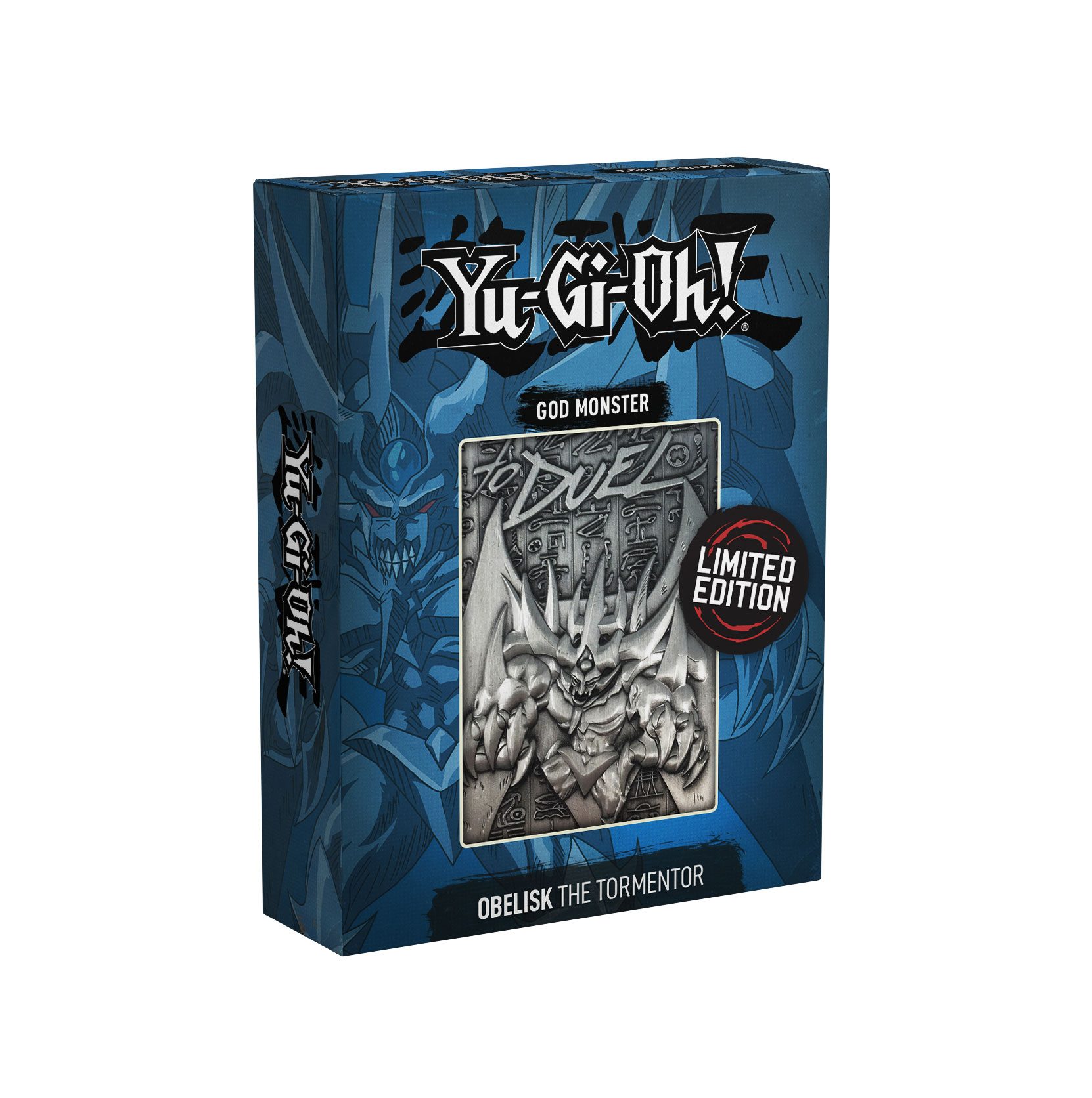 Yu-Gi-Oh! Limited Edition Replica God Card Obelisk the Tormentor Metal Ingot