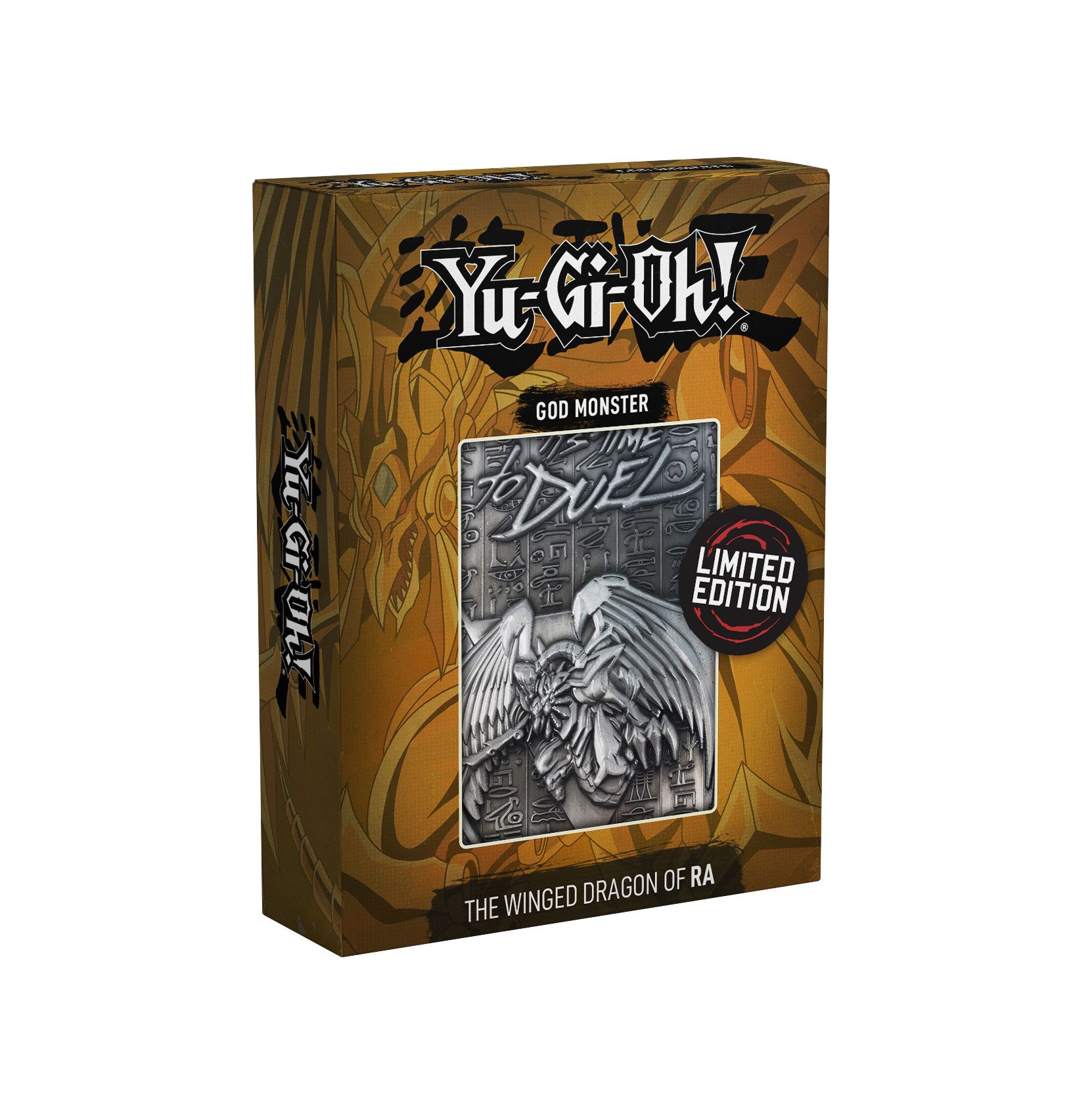 Yu-Gi-Oh! Limited Edition Replica God Card Winged Dragon of Ra Metal Ingot SALE