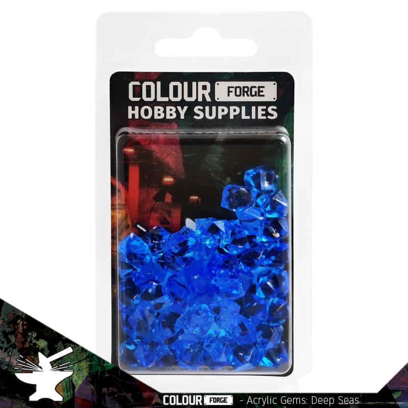 Colour Forge Acrylic Gems Deep Seas