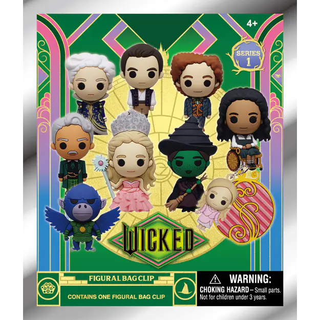 Wicked Series 1 3D Collectable Keychain/Bag Clip
